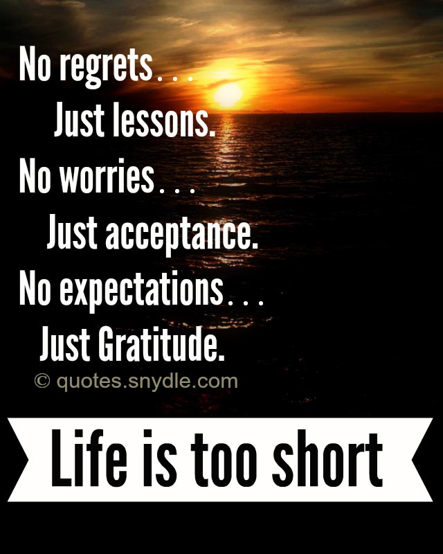 40 Amazing Life is Too Short Quotes and Sayings with Images