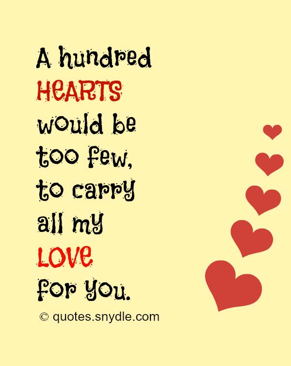 50 Really Sweet Love Quotes For Him and Her With Picture ...