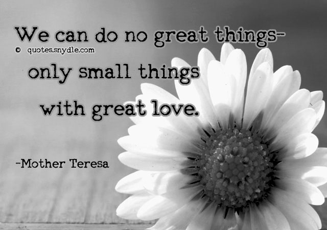 Mother Teresa Quotes and Sayings with Pictures