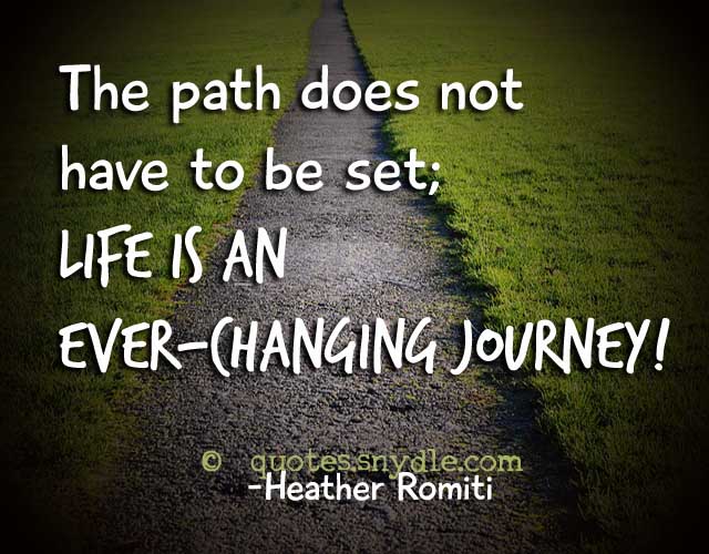 What Is A Positive Quote About Life Journey