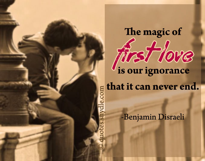 Beautiful First Love Quotes and Sayings with Picture - Quotes and Sayings