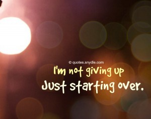 starting-over-quotes-sayings