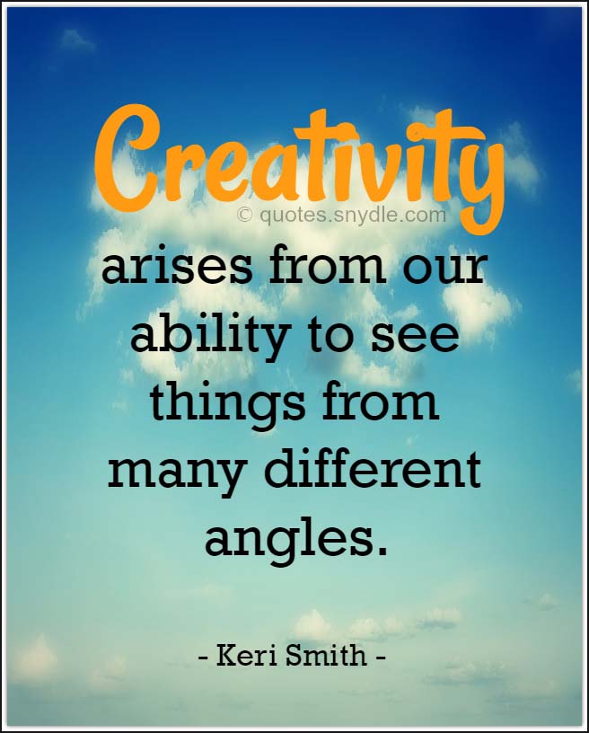 Quotes about Creativity with Pictures - Quotes and Sayings