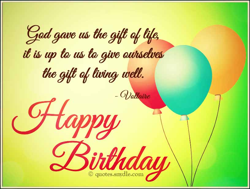 Birthday Quotes - Quotes and Sayings