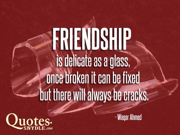 broken friendship sayings