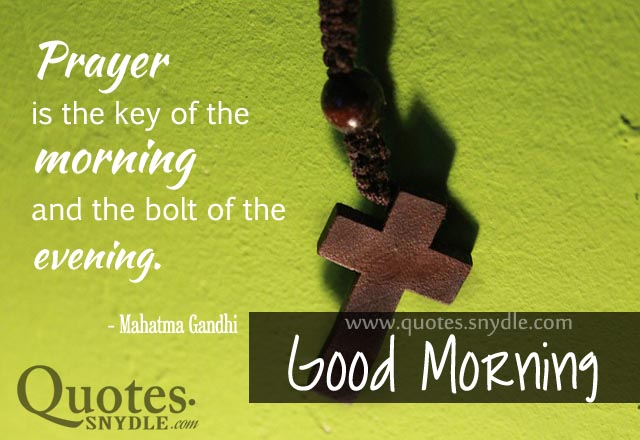 key quotes morning