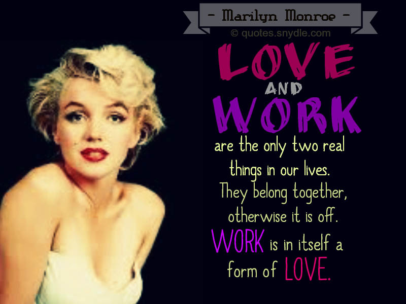 Marilyn Monroe Quotes And Sayings With Image Quotes And Sayings   Image Marilyn Monroe Love Quotes 