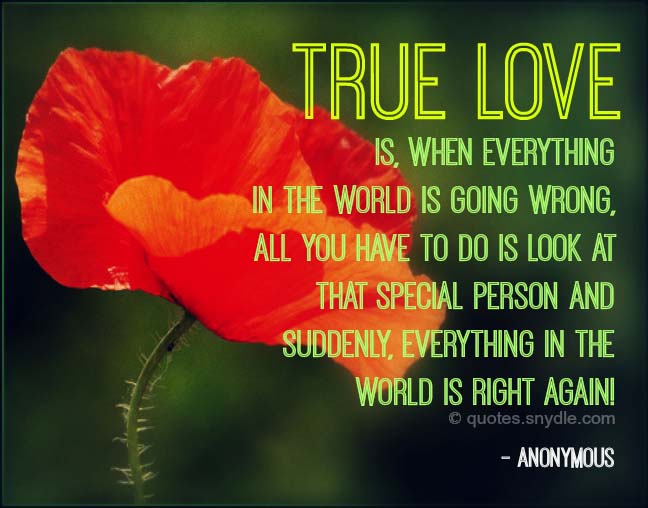 famous quotes about true love