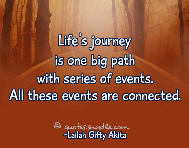 Inspirational Quotes about Life Journey - Quotes and Sayings