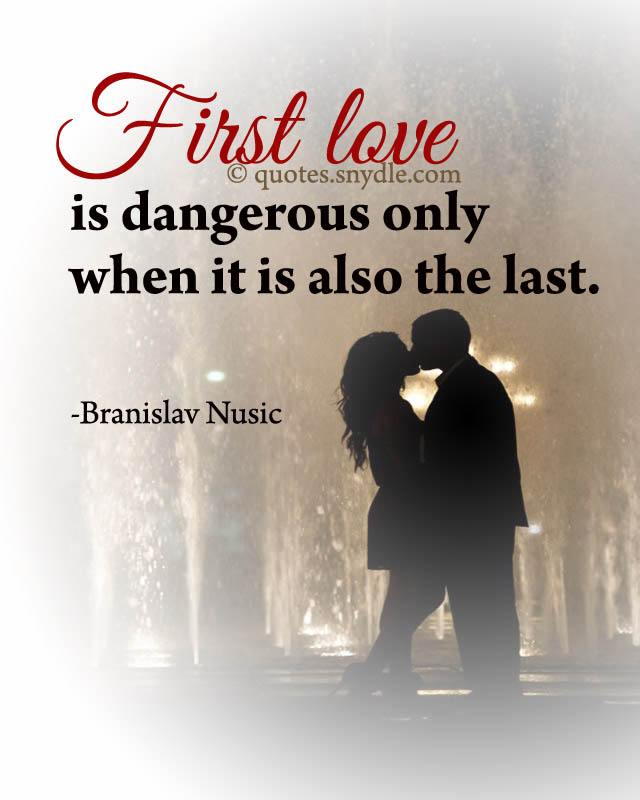 Beautiful First Love Quotes and Sayings with Picture – Quotes and Sayings