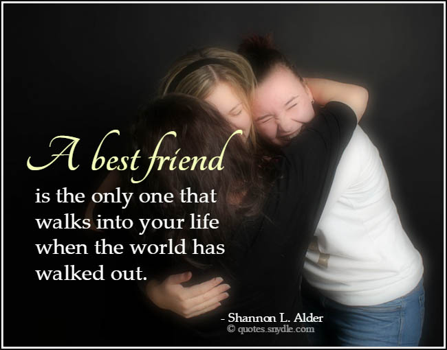 Best Friend Quotes and Sayings with Image – Quotes and Sayings