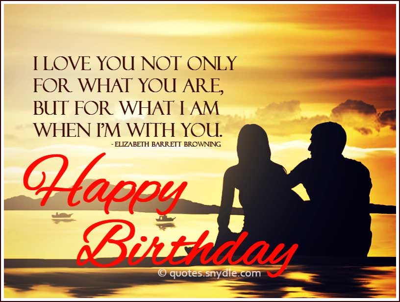 Special Birthday Quotes For Boyfriend