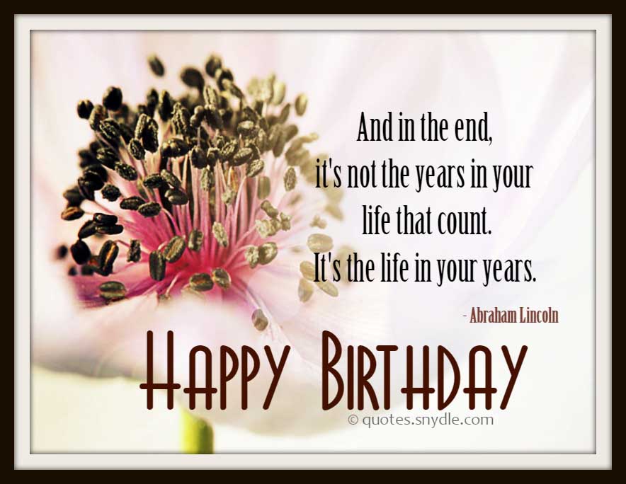 Inspirational Birthday Quotes - Quotes and Sayings