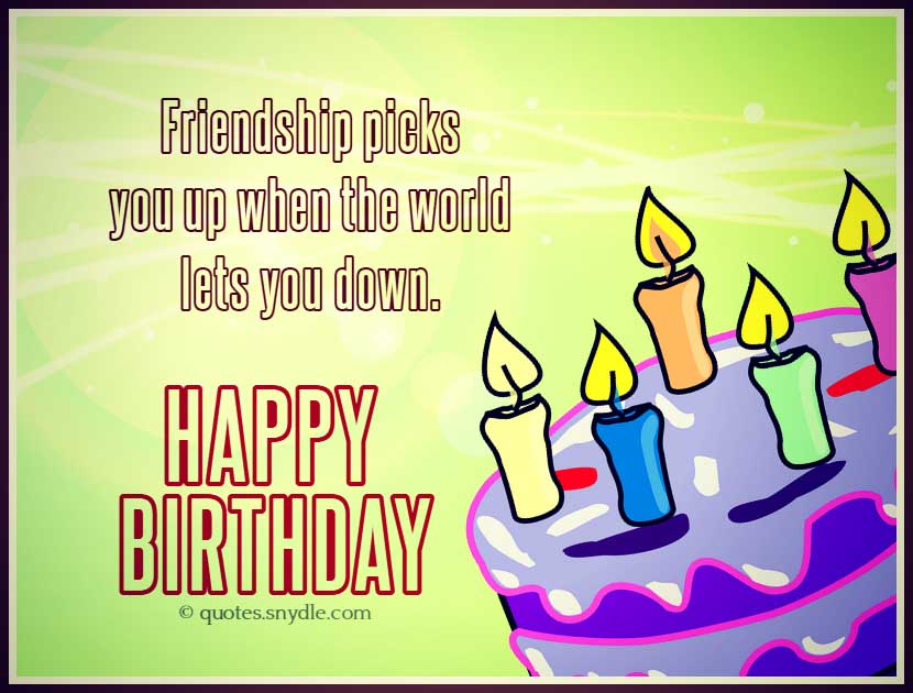 Best Friend Birthday Quotes - Quotes and Sayings