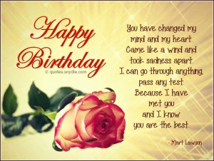Birthday Quotes for Boyfriend – Quotes and Sayings
