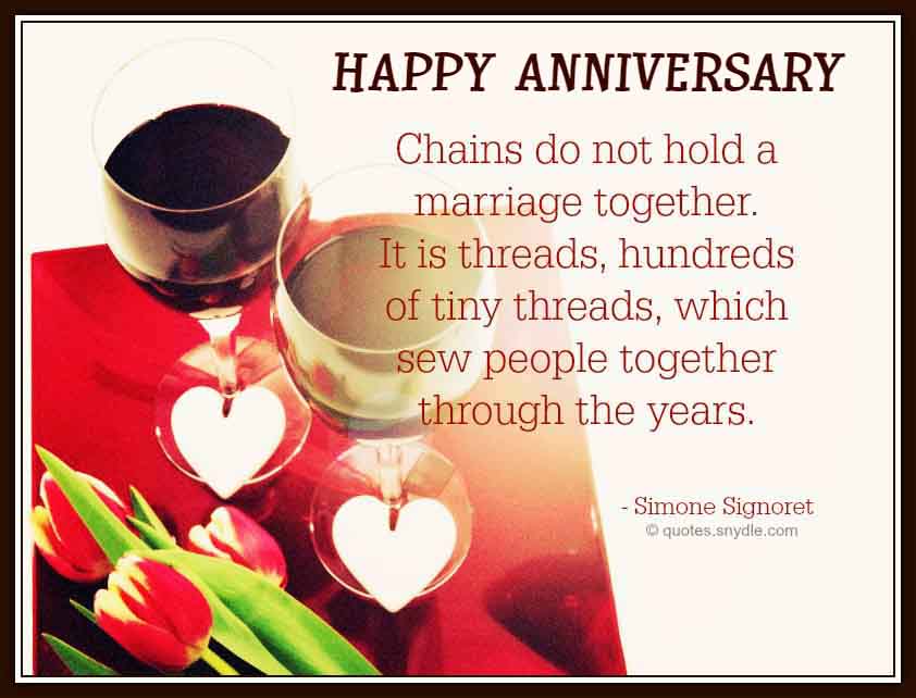 Great Wedding Anniversary Quotes