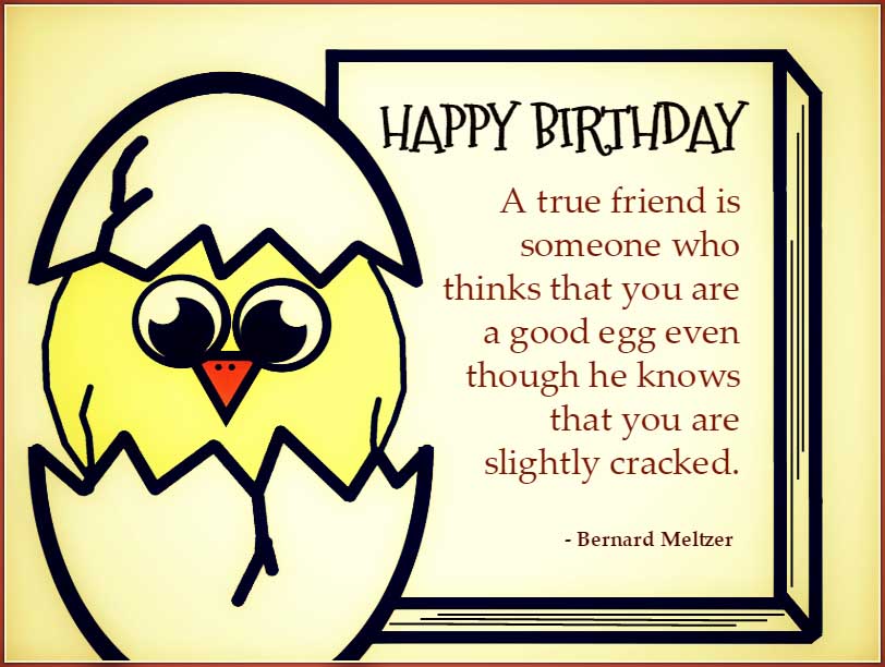 Funny Happy Birthday Quotes For Friends